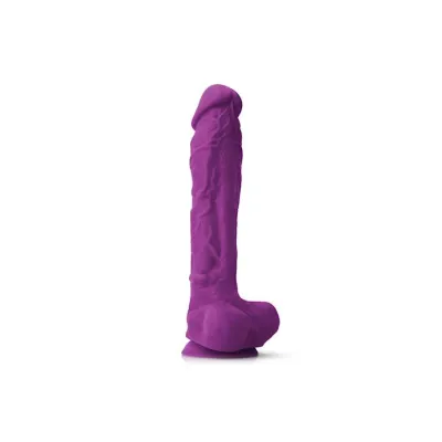 Colours Pleasures Dildo Purple 12 Inch
