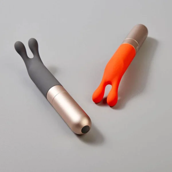 Love Not War Laska Sustainable Made Bullet &amp; G-Spot Vibrator - Grey