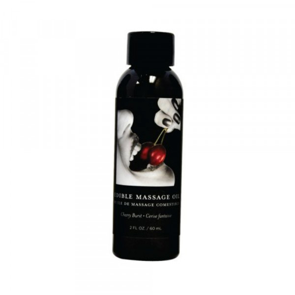 Earthly Body Edible Massage Oil Cherry 2oz
