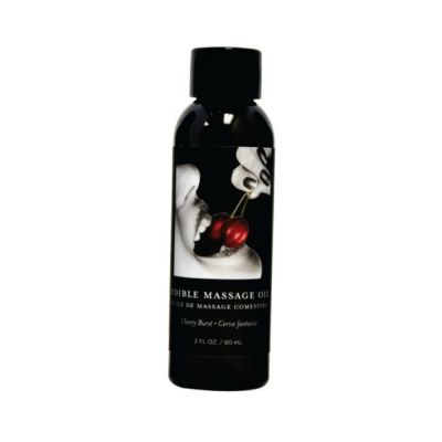 Earthly Body Edible Massage Oil Cherry 2oz