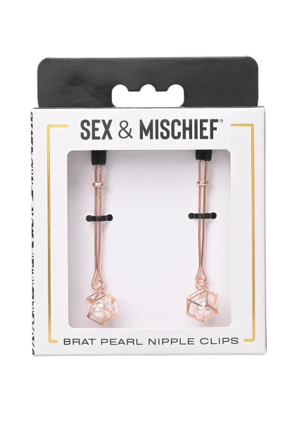 Sportsheets Brat Pearl Nipple Clips