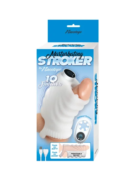 Masturbating Stroker with Bullet