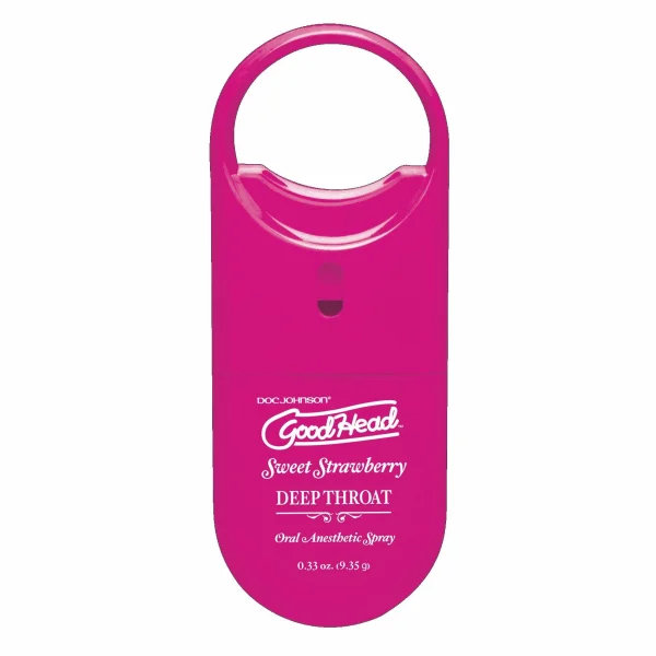 GoodHead Deep Throat Spray To-Go Strawberry .33oz