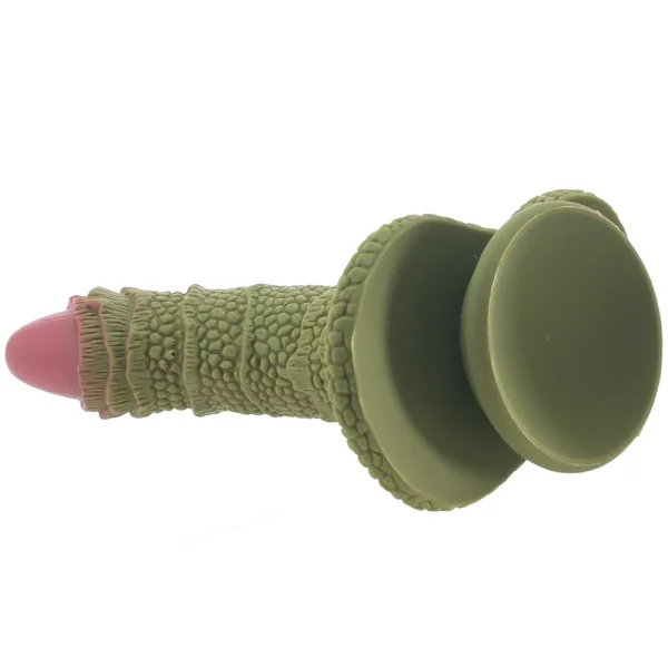 Creature Cocks - Swamp Monster Green Scaly Dildo
