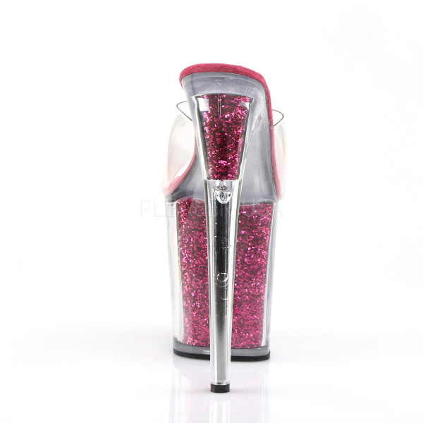 8 inches Heel, 4 inches PF Slide W/Glitter Filled Bottom — image 8 of 12