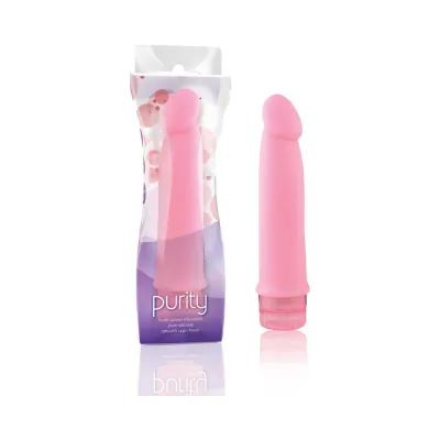 Vibrating Dildos Luxe Purity Silicone Vibrator