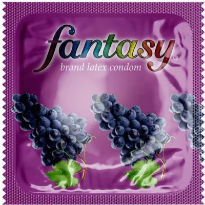 Grape Flavored Fantasy Condoms