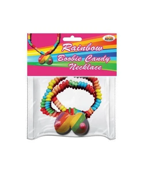 Rainbow Boobie Candy Necklace