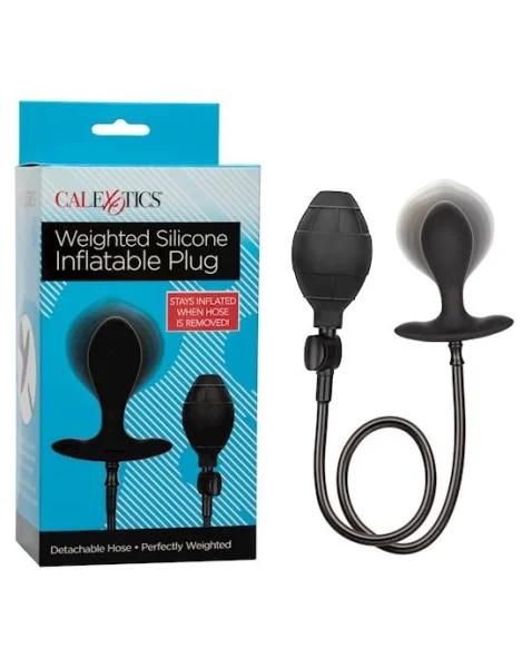 Weighted Silicone Inflatable Plug - 3 Inch