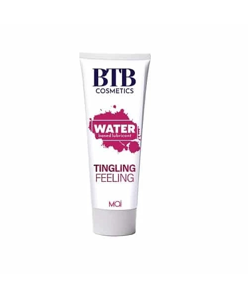 BTB Water Based Tingling Effect Lubricant 100ml