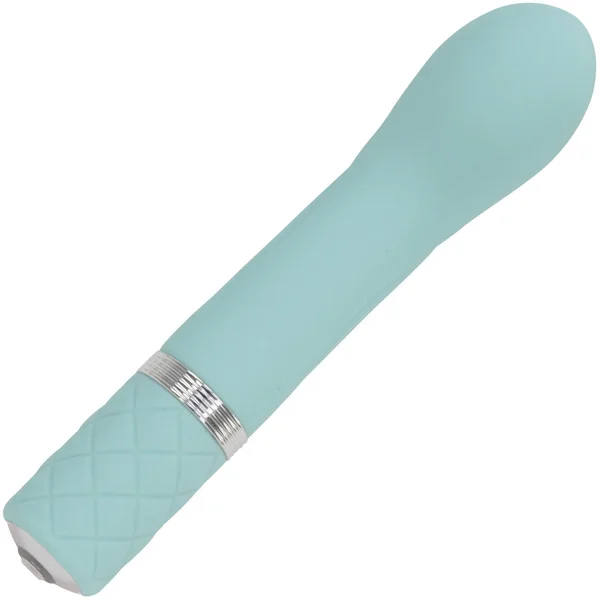 Pillow Talk Racy Silicone Waterproof Rechargeable G-Spot Vibrator - Teal — image 9 of 12