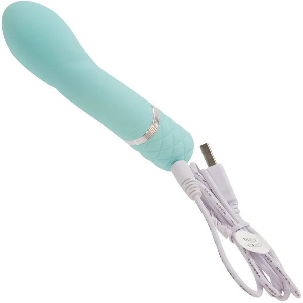 Pillow Talk Racy Silicone Waterproof Rechargeable G-Spot Vibrator - Teal — image 11 of 12