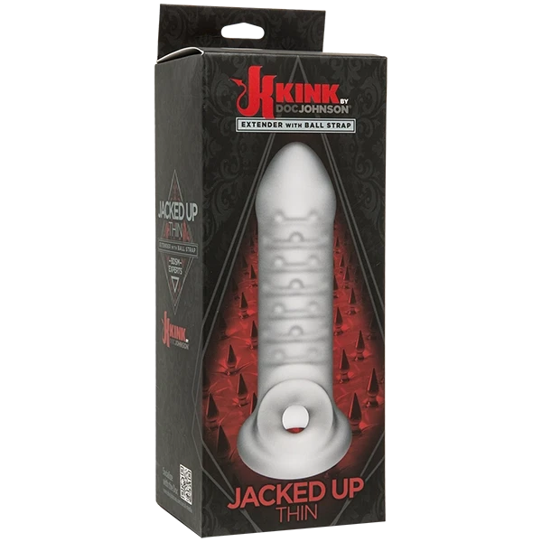Kink Jacked Up 6 inch Extender w/Ball Strap - Frost