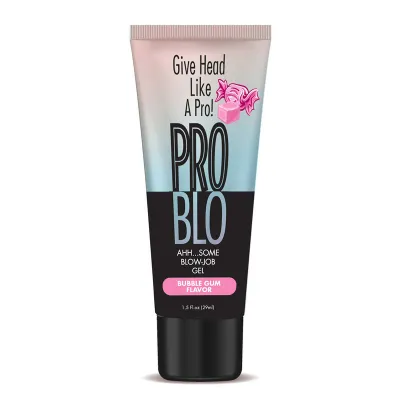 ProBlo Oral Pleasure Gel Bubblegum Flavoured Blowjob Gel 29 ml Tube