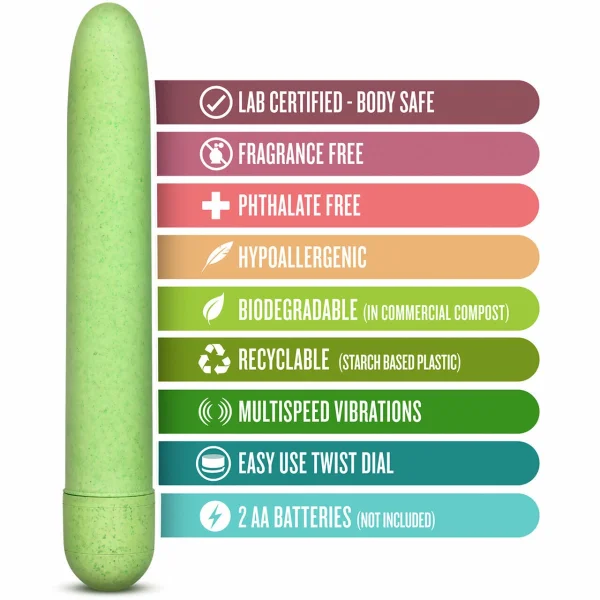 Gaia Eco Biodegradable and Recyclable Vibrator — image 12 of 17