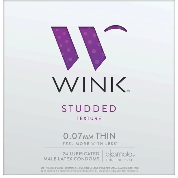 Okamoto Wink Studded Condoms | Textured Pleasure — image 4 of 8