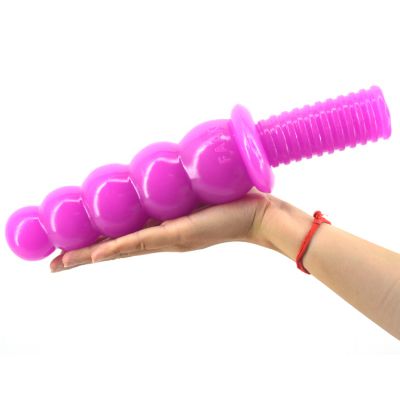11 Handle Beads Anal Tool Violet