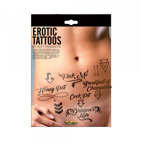 Erotic Tattoos Assorted Pack