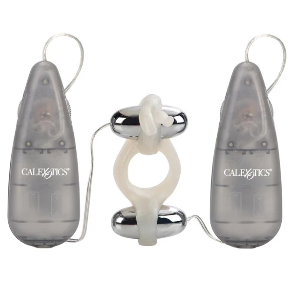 Rocking Rabbit Duo Vibrating Cock Ring - 4 x AA
