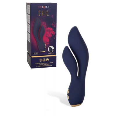 California Exotic Chic Lilac Rabbit Vibrator