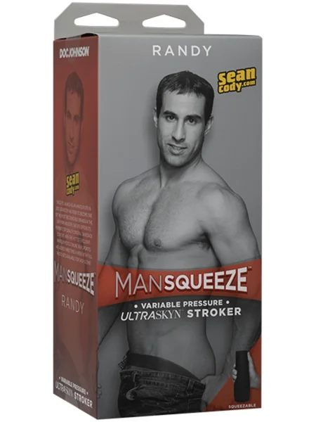 Man Squeeze - Randy ULTRASKYN Stroker - Ass