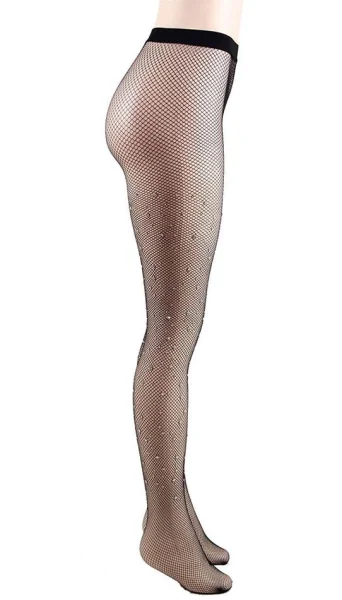 Rhinestone Pantyhose - One Size Fits Most