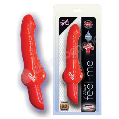 Red Please Feel me Vibrator