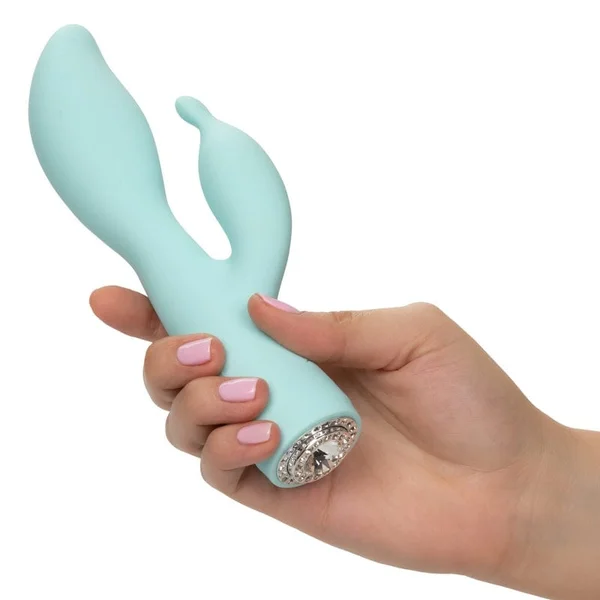 Pave Victoria Rechargeable Waterproof Silicone Rabbit Style Vibrator By Jopen — image 25 of 25
