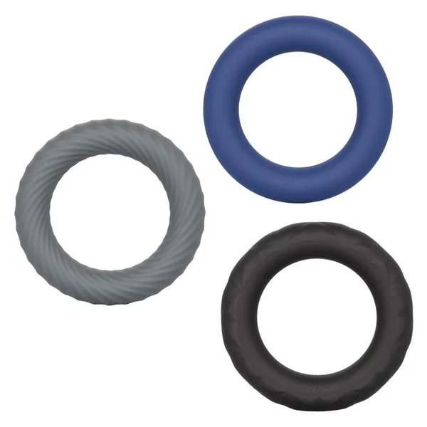 Link Up Ultra-Soft Extreme Silicone 3 Cock Ring Set By CalExotics — image 14 of 17