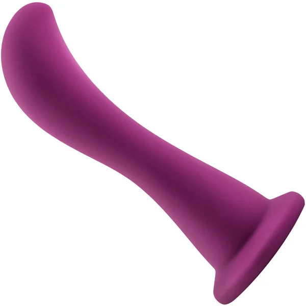 Temptasia Bellatrix Silicone Dildo by Blush Novelties - Plum — image 7 of 12