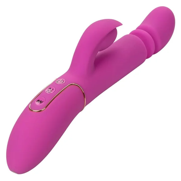 Shameless Slim Player Powerful Silicone Waterproof Rechargeable Rabbit Thruster By CalExotics — image 16 of 20