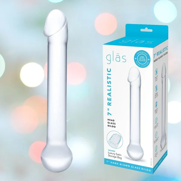 Gläs Straight Glass Dildo - Clear — image 13 of 13