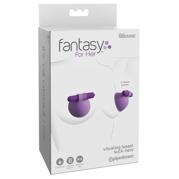 Fantasy For Her Vibrating Silicone Breast Suck-Hers — image 11 of 12