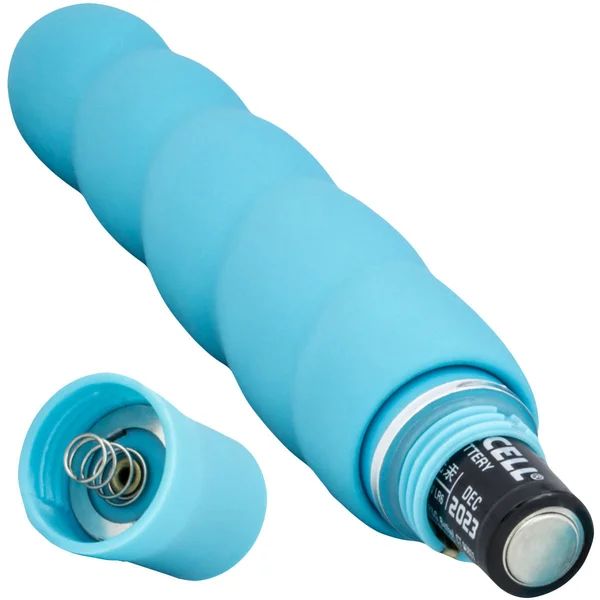 Luxe Anastasia Silicone Vibrator by Blush Novelties - Anastasia Aqua — image 8 of 8