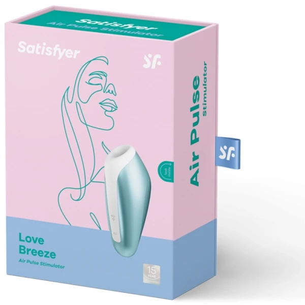 Satisfyer Love Breeze Clitoral Stimulator Ice Blue — image 10 of 14