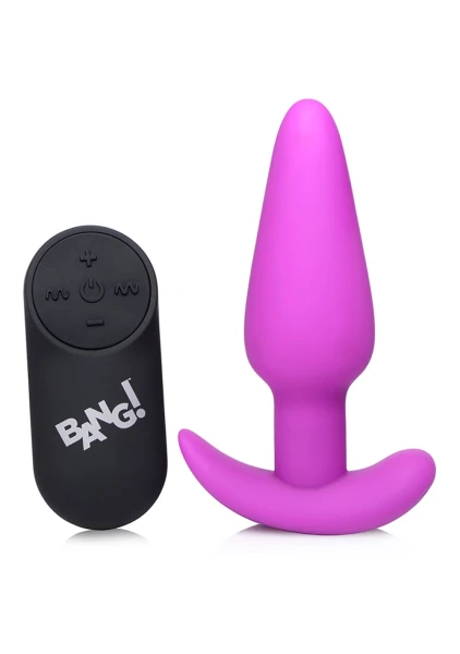 Remote Control 21X Vibrating Silicone Butt Plug — image 9 of 24