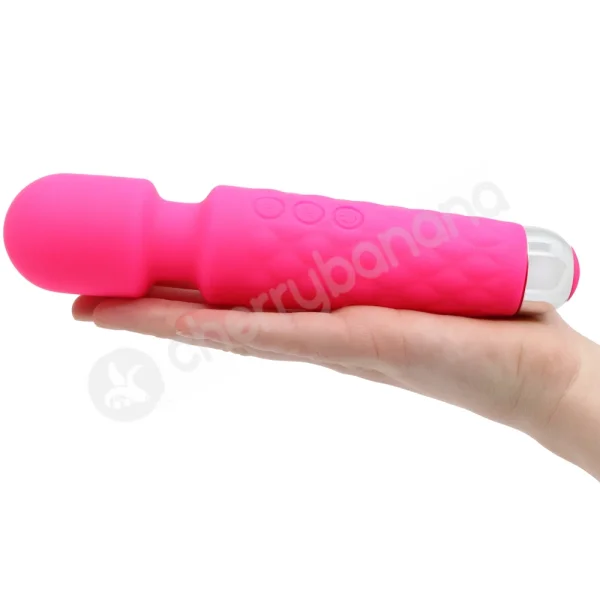 Cherry Banana Pink 7 Speed Mini Massage Wand