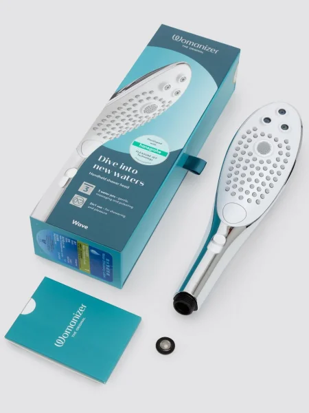Womanizer X hansgrohe Wave Clitoral Stimulation Shower Head