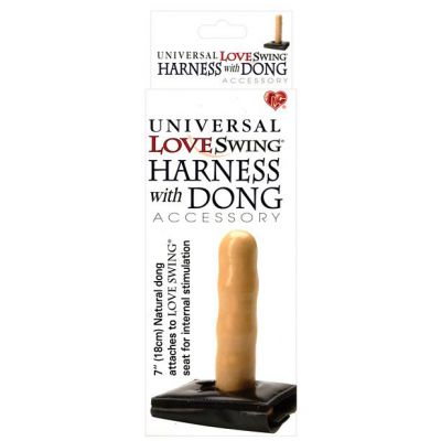 Universal Love Swing Harness with Natural Dong
