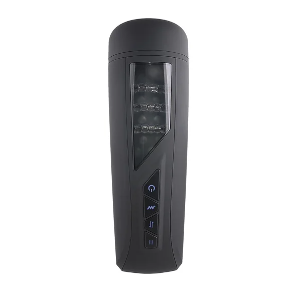 Sleeves: Playboy Pursuit Of Pleasure Rechargeable Vibrating Beaded Stroker