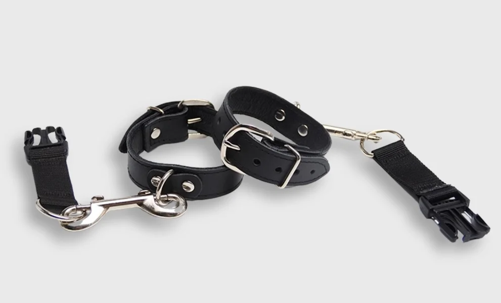 Latigo Leather Wrist & Ankle Cuff Kit for Black Label