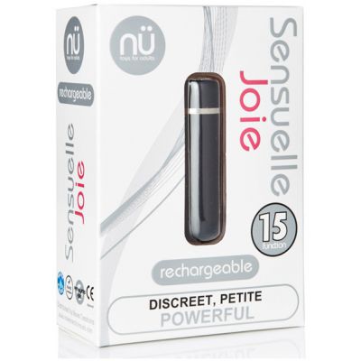 NU Sensuelle Joie 15 Function Bullet Black