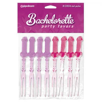 Pipe Dreams Bachelorette Party Favors Party Cocktail Picks 8pc