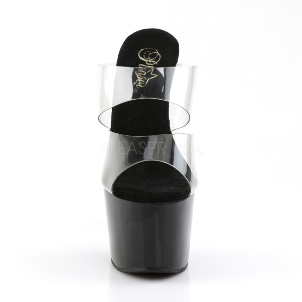 ADORE-702 - 7" Stiletto Heel Two-Band PF Slide — image 10 of 12