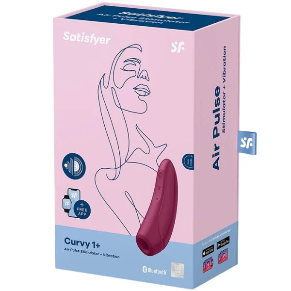 Satisfyer Curvy 1+ Air Pulsating Vibrator