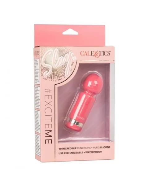 Slay #exciteme - Pink -  4 Inch