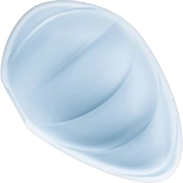 Satisfyer Cloud Dancer Rechargeable Waterproof Silicone Air Pulse Clitoral Vibrator - Blue
