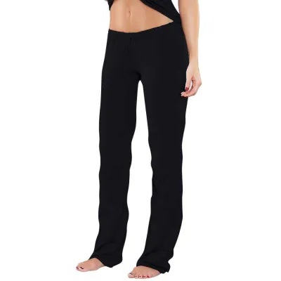 Magic Silk Bamboo Magic Lounge Pant Black Large