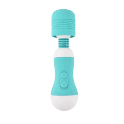 Yorokobi Rechargeable Mini Wand Massager Teal