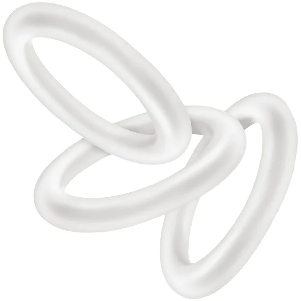 Performance VS2 Pure Premium Small Silicone Cock Rings By Blush Novelties - Glow-In-The-Dark White — image 17 of 22